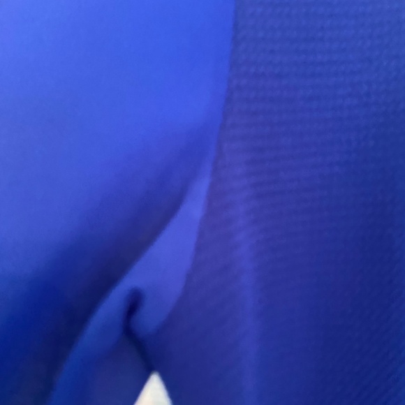 Cantata Dress cobolt blue with rhinestone trim at neck women’s small - Picture 4 of 5